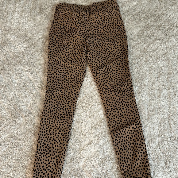 J Crew Leopard Jeans - Picture 5 of 5